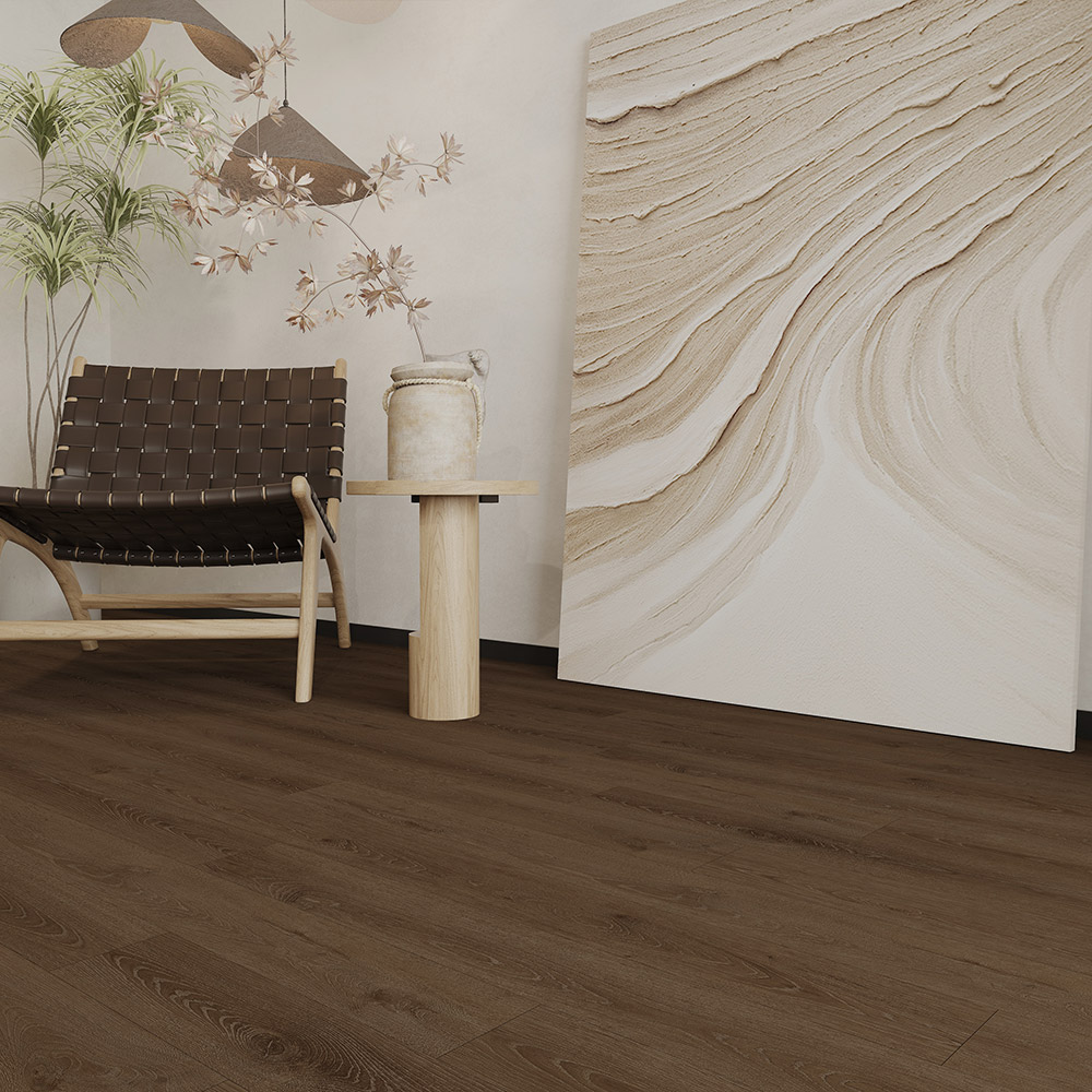 PF6001 european oak grey wood grain laminate flooring