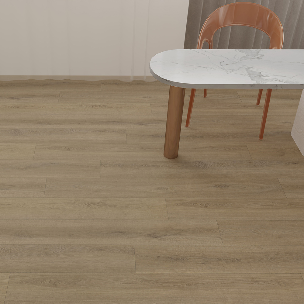 dark oak wood laminate flooring for study room