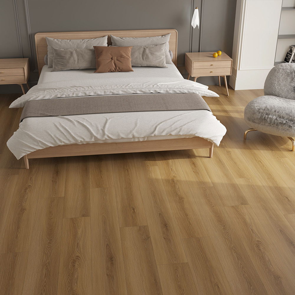 PF6016 Waterproof Wood Grain Commercial Laminate Flooring