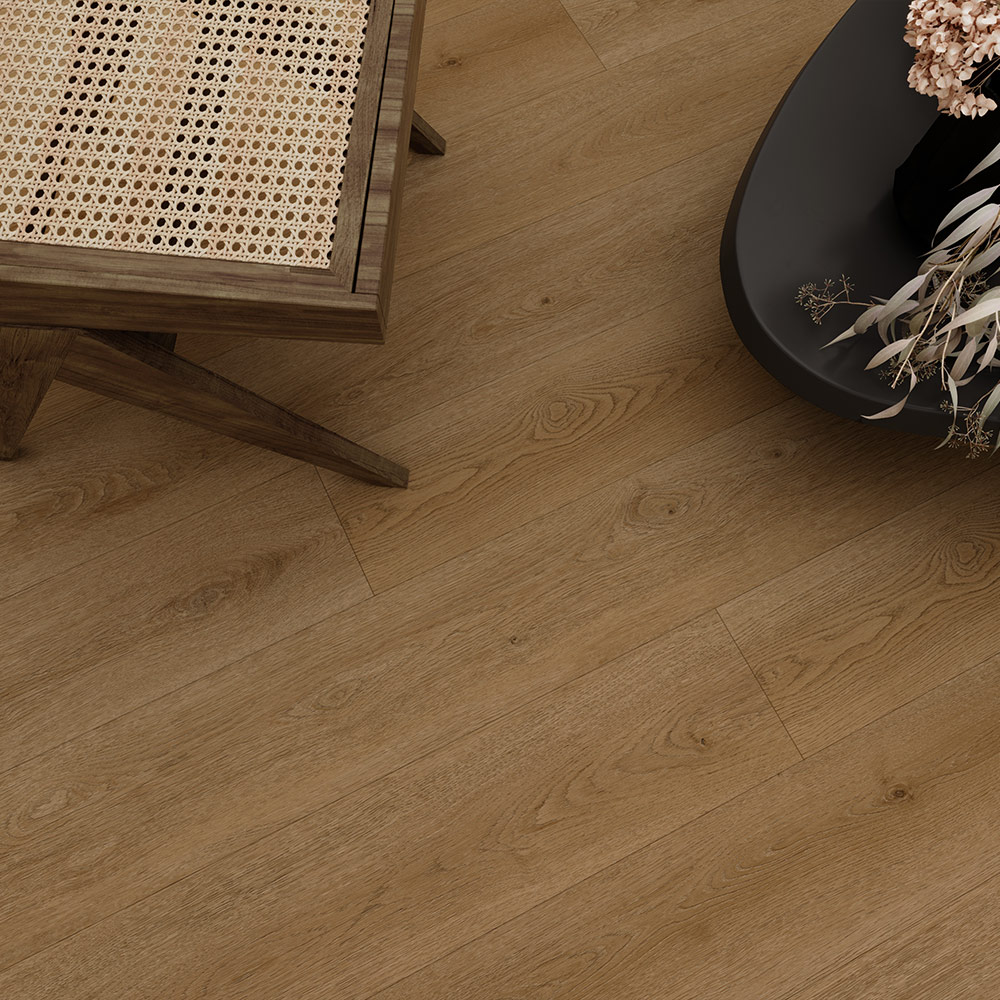 PF6005 grey Oak waterproof laminate wood flooring