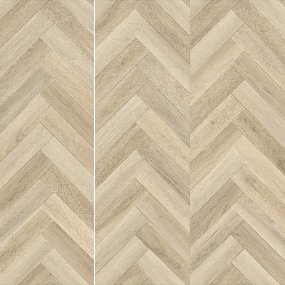 PJ7006 best budget Oak chevron pattern laminate flooring
