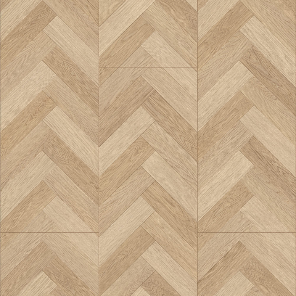 PJ7007 low cost warm oak fishbone laminate flooring