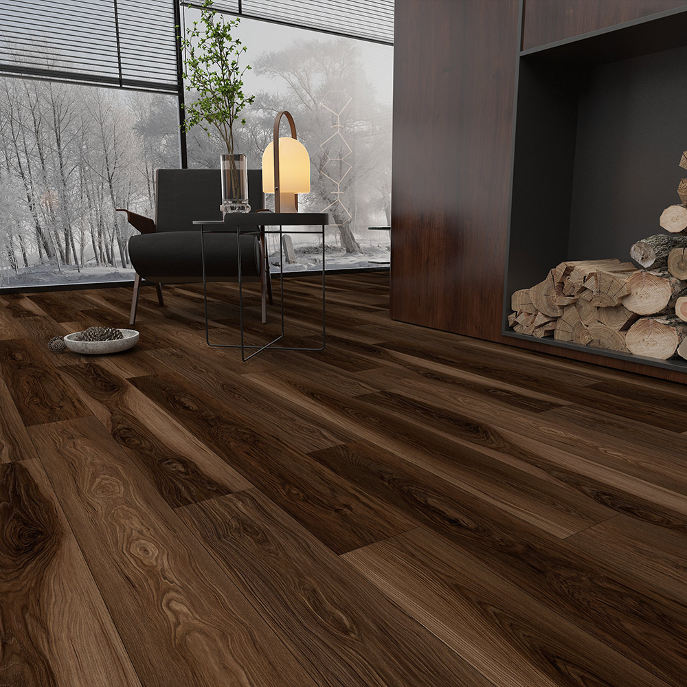 PF6010 Heavy Charred-Grain Vintage Laminate Flooring AC5