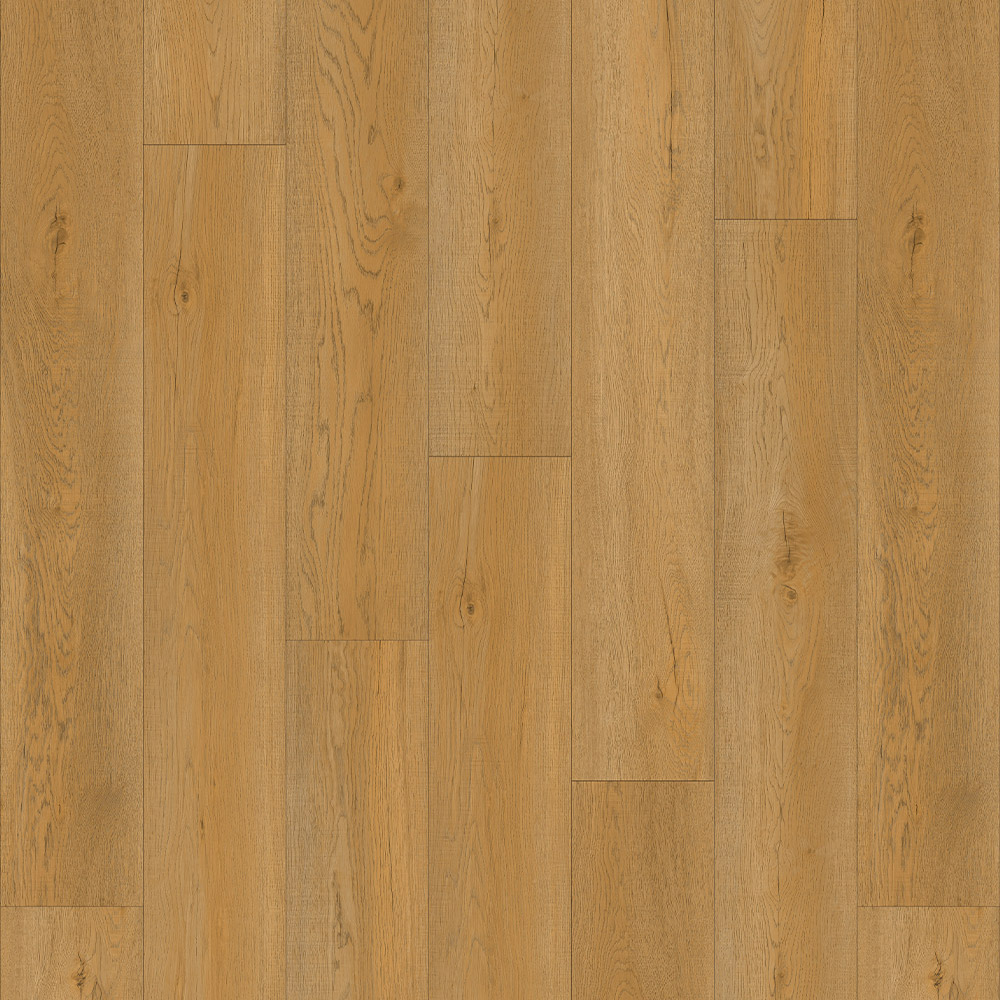 PF1833 high gloss natural oak laminate flooring with natural knots