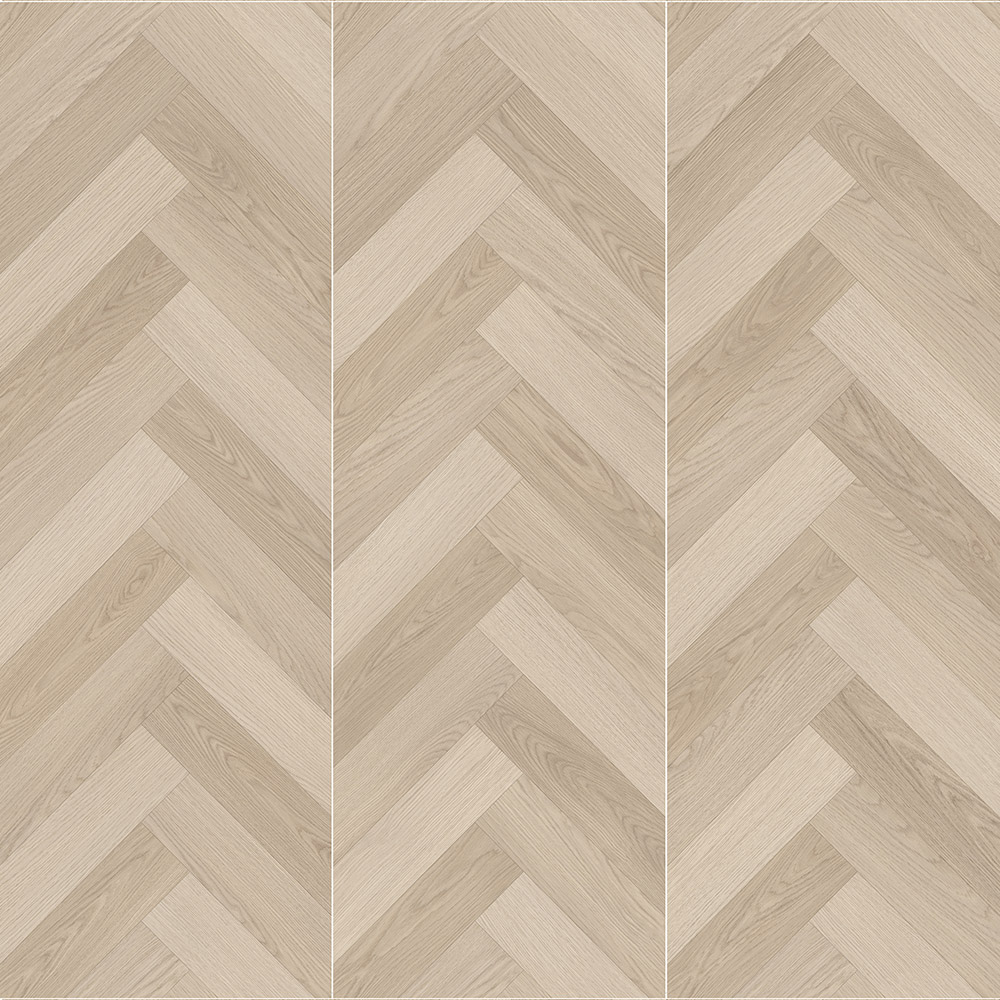 PJ7007 low cost warm oak fishbone laminate flooring