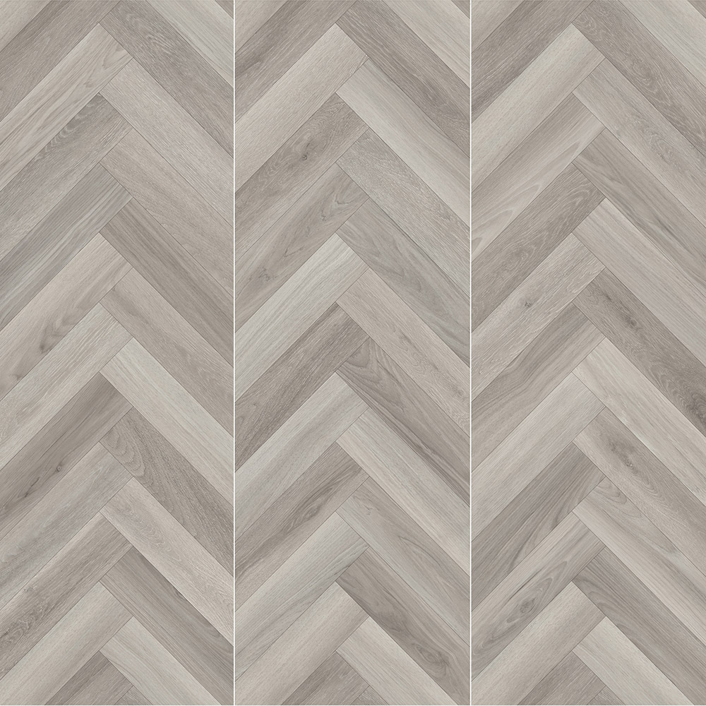 PJ7006 best budget Oak chevron pattern laminate flooring