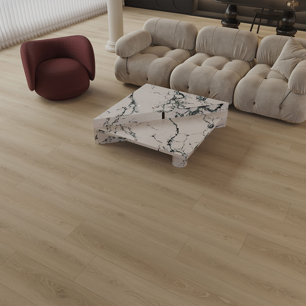 PF6017 High performance large embossed laminate flooring