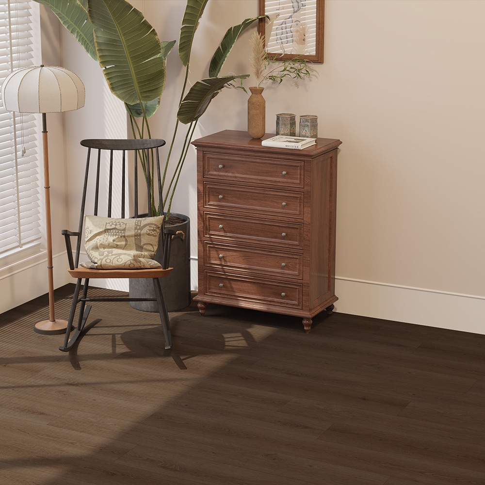 PF6005 grey Oak waterproof laminate wood flooring