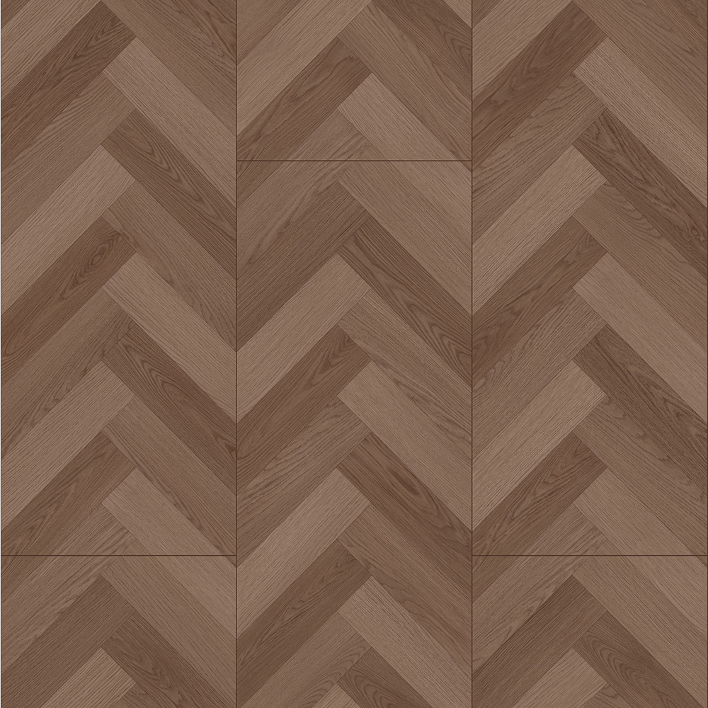 PJ7007 low cost warm oak fishbone laminate flooring