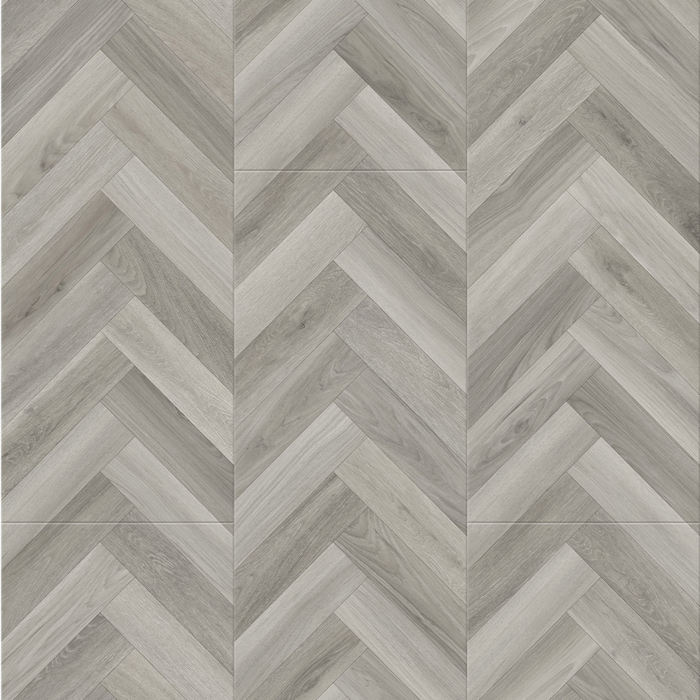PJ7006 best budget Oak chevron pattern laminate flooring