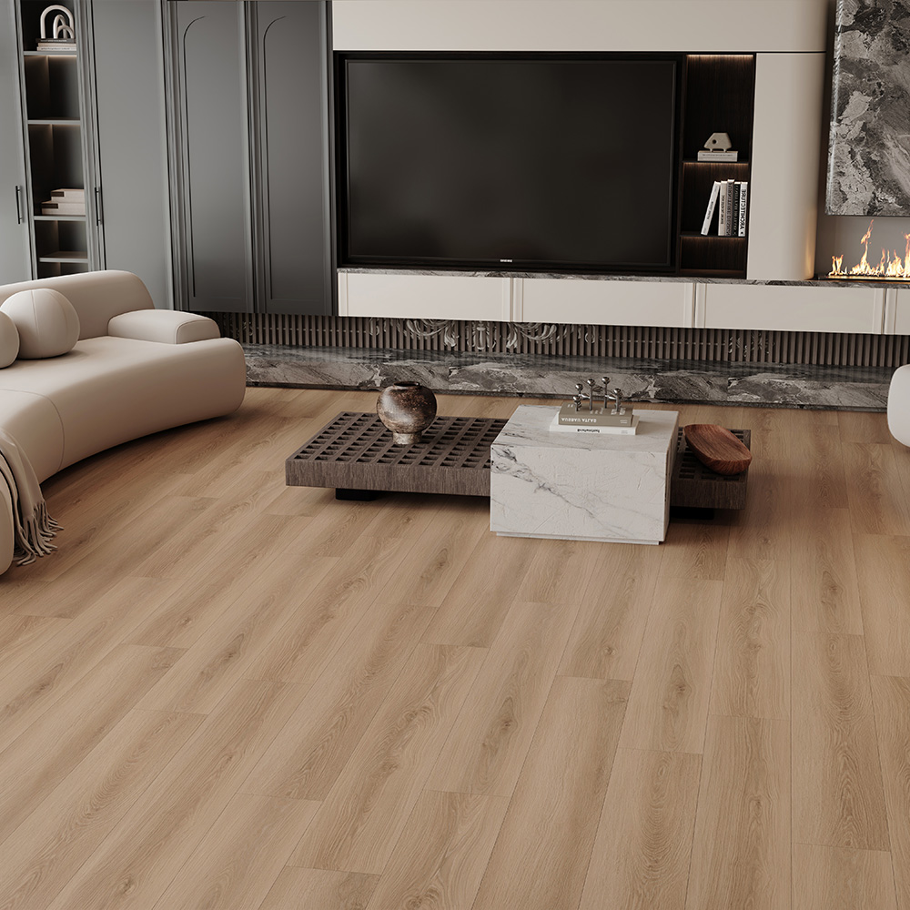 PF6016 Waterproof Wood Grain Commercial Laminate Flooring