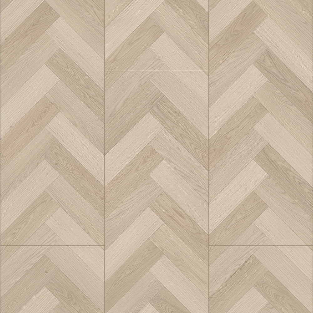 PJ7007 low cost warm oak fishbone laminate flooring
