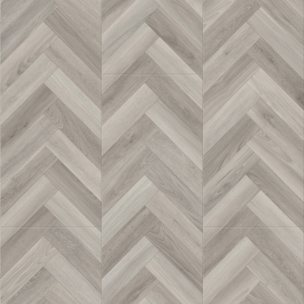 PJ7006 best budget Oak chevron pattern laminate flooring