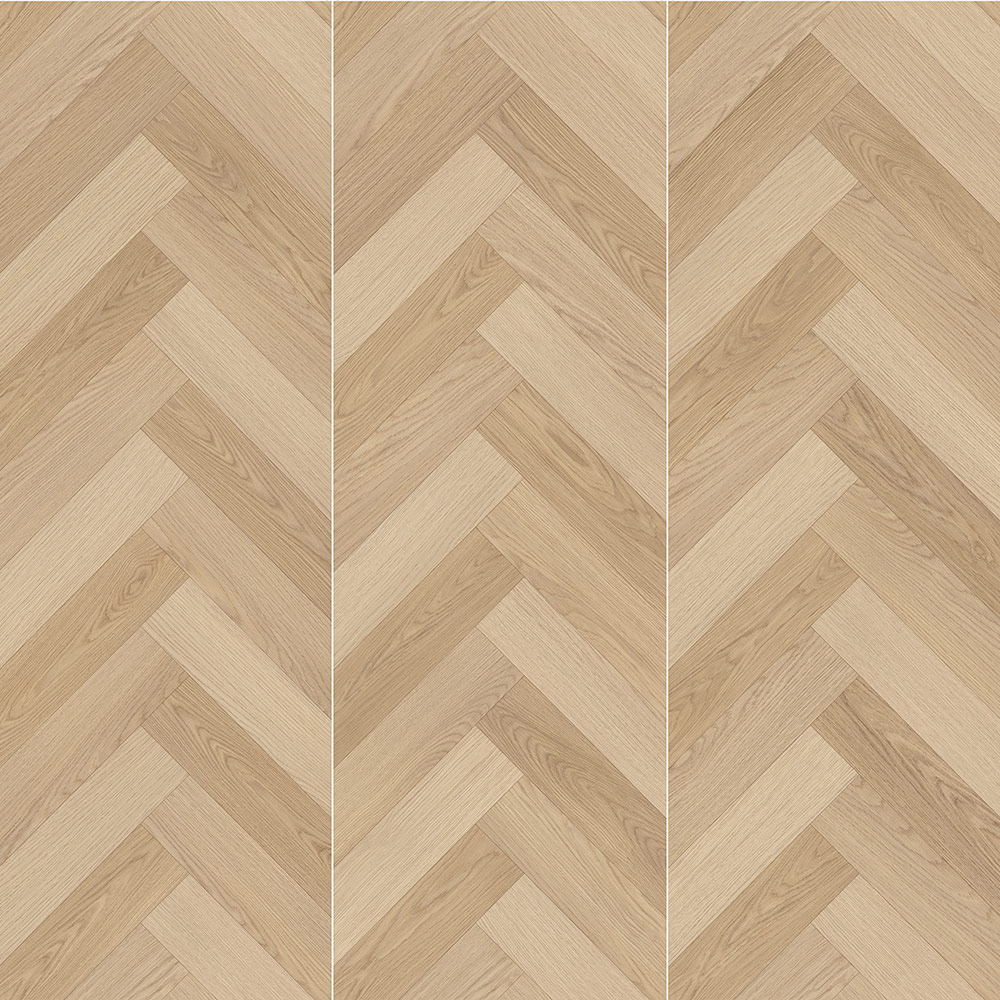 PJ7007 low cost warm oak fishbone laminate flooring